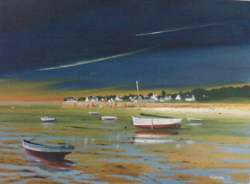 DANS LA PASSE DE CARANTEC
HST 81X60 25 P