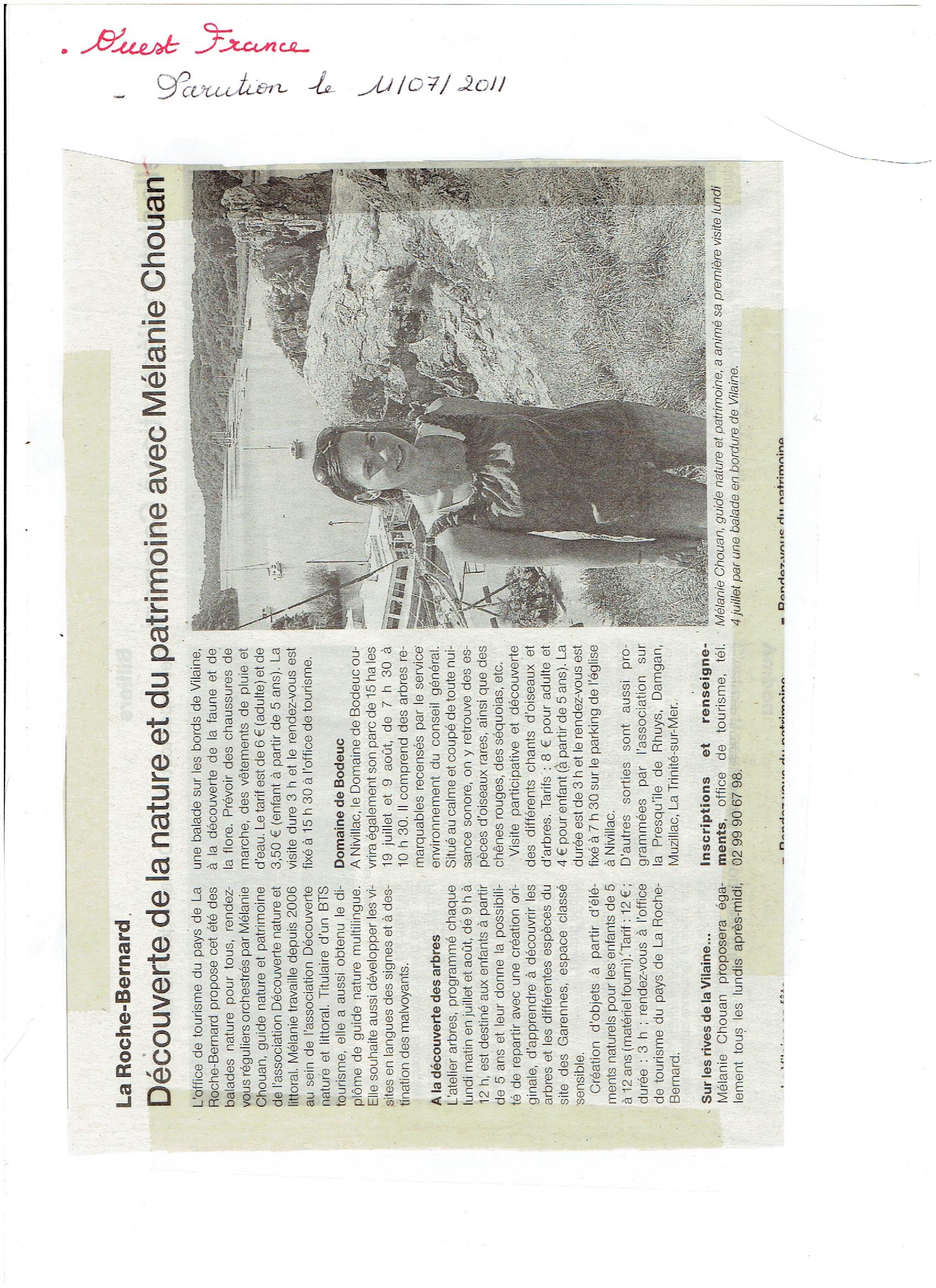 Ouest France 2011