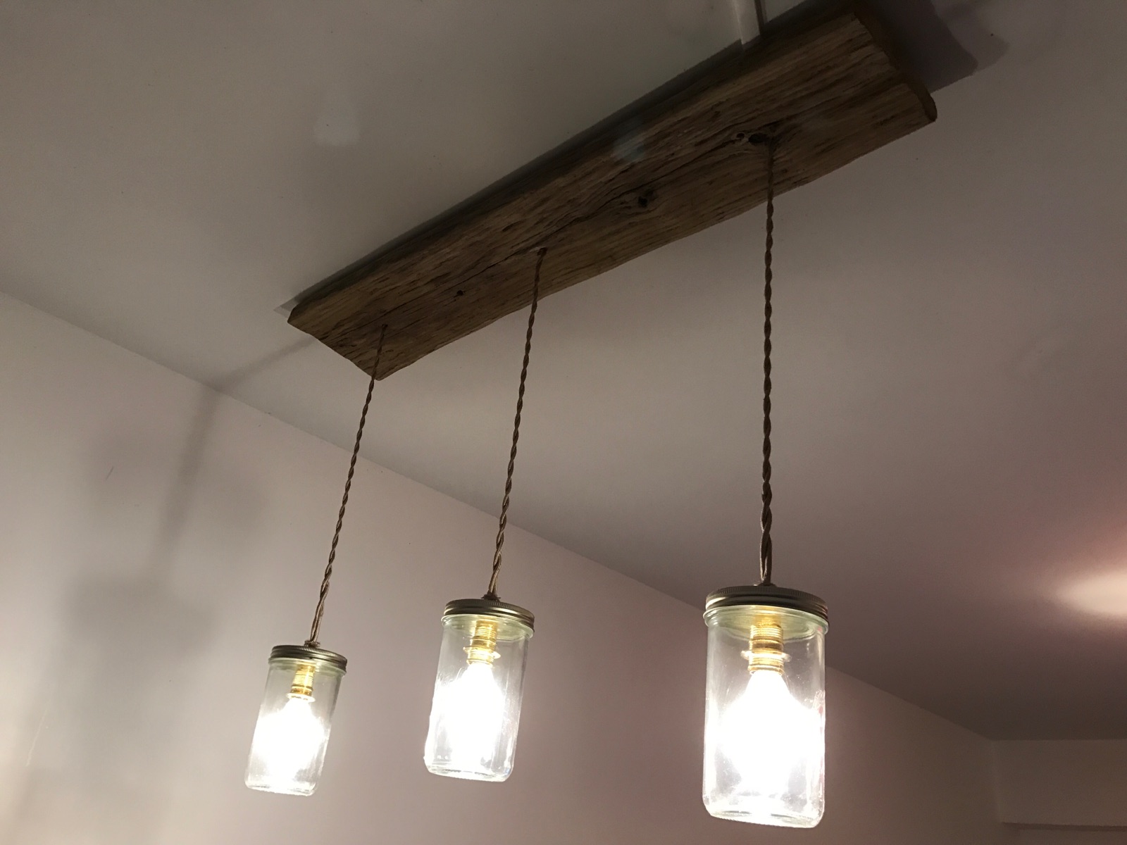 dessus du bar