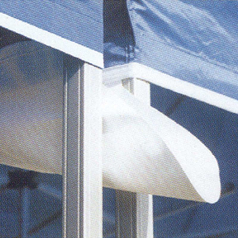 Gouttiere pour tentes pliantes 3m 300gr m2 blanc