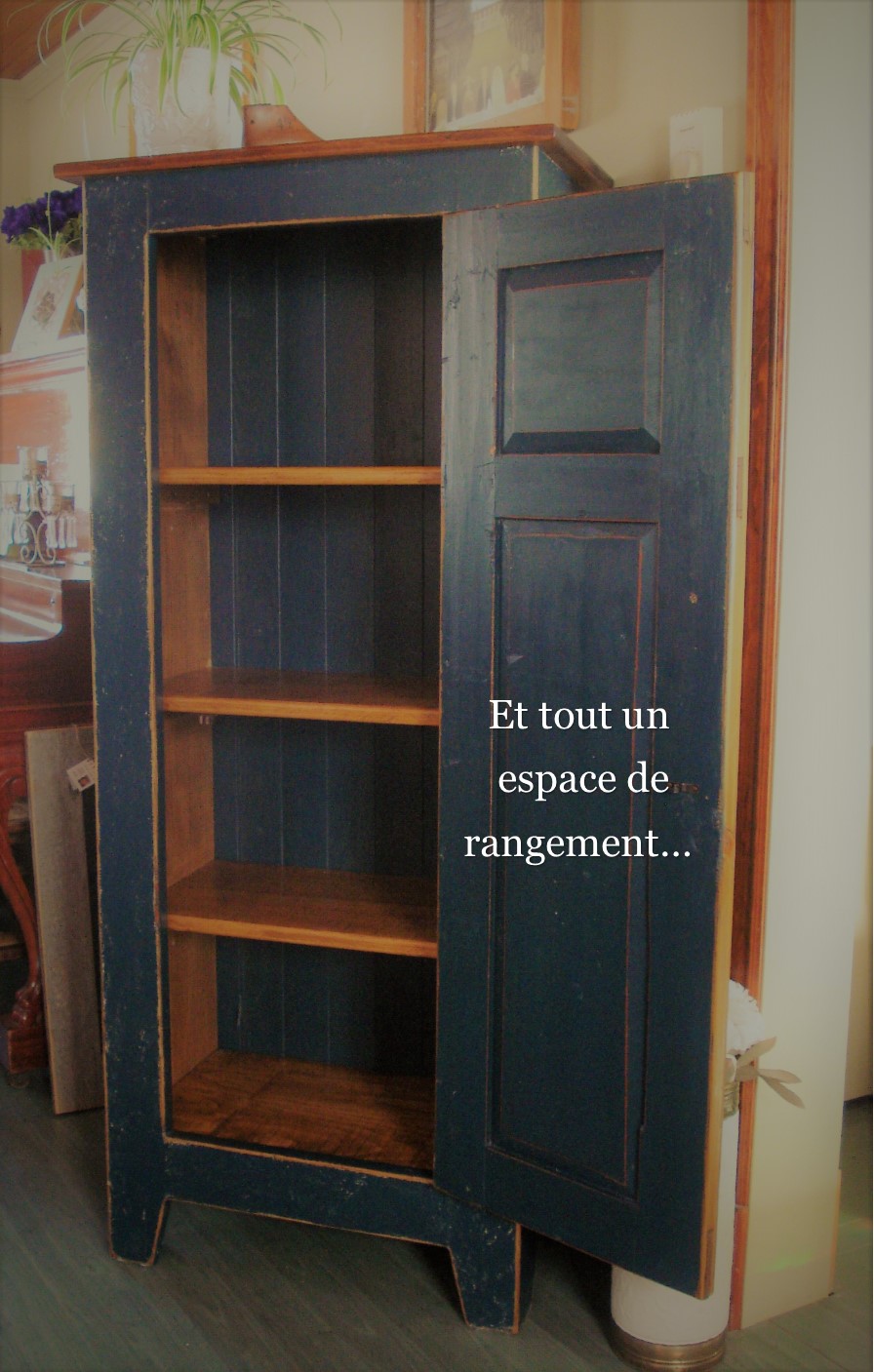 Le bleu de ma terre interieur