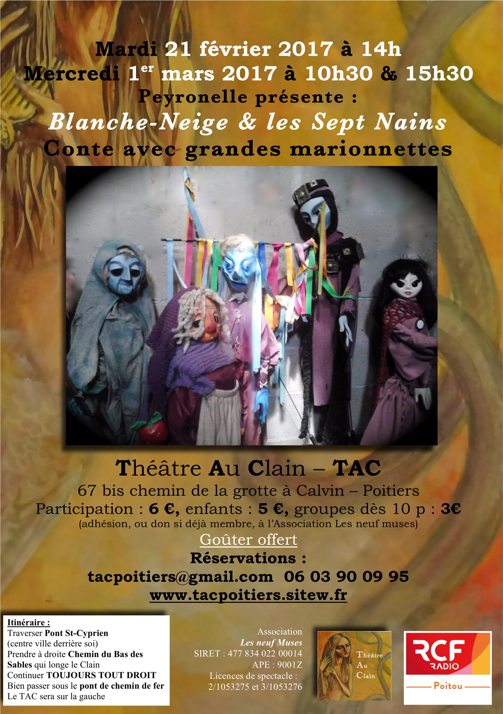 Blanche neige affiche tac