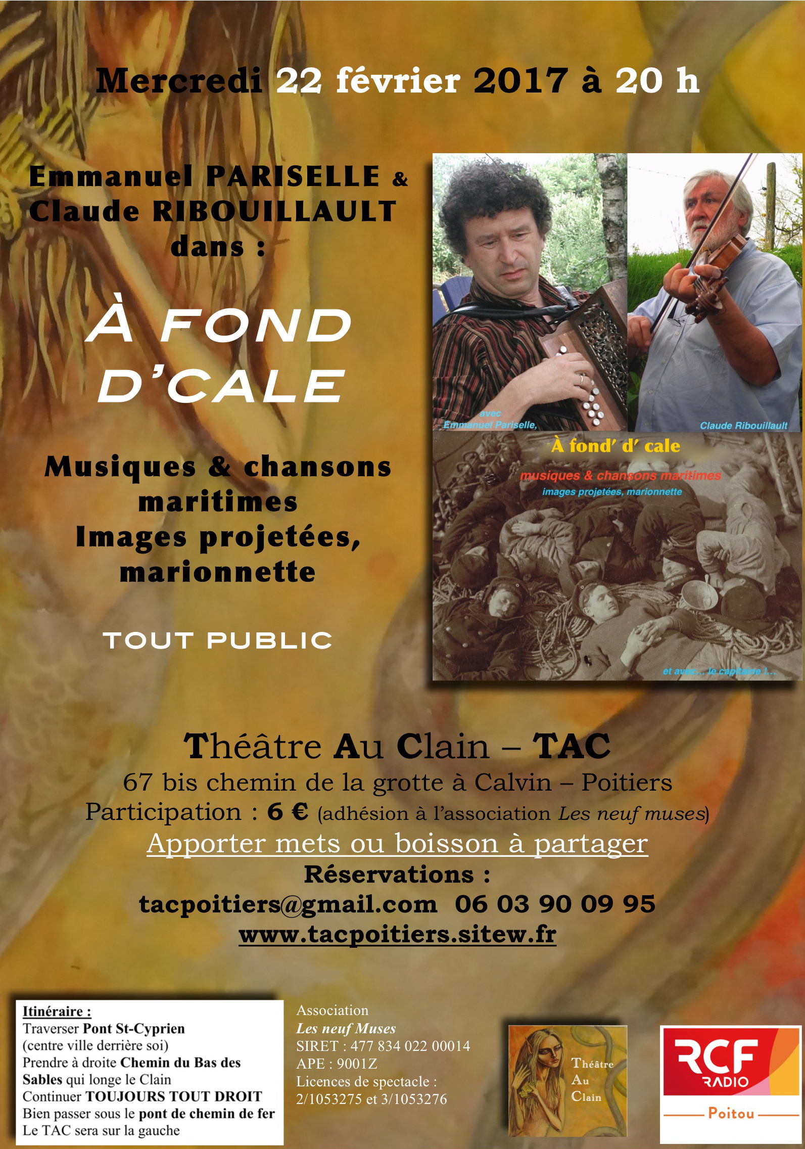 A fond dcale affiche tac
