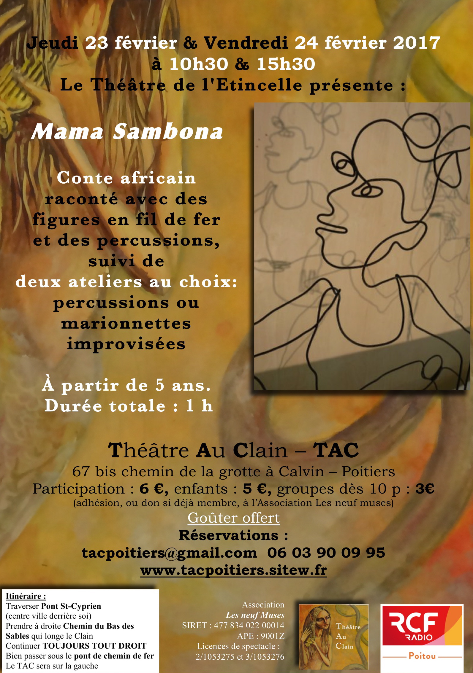 Mama sambona affiche tac 2017