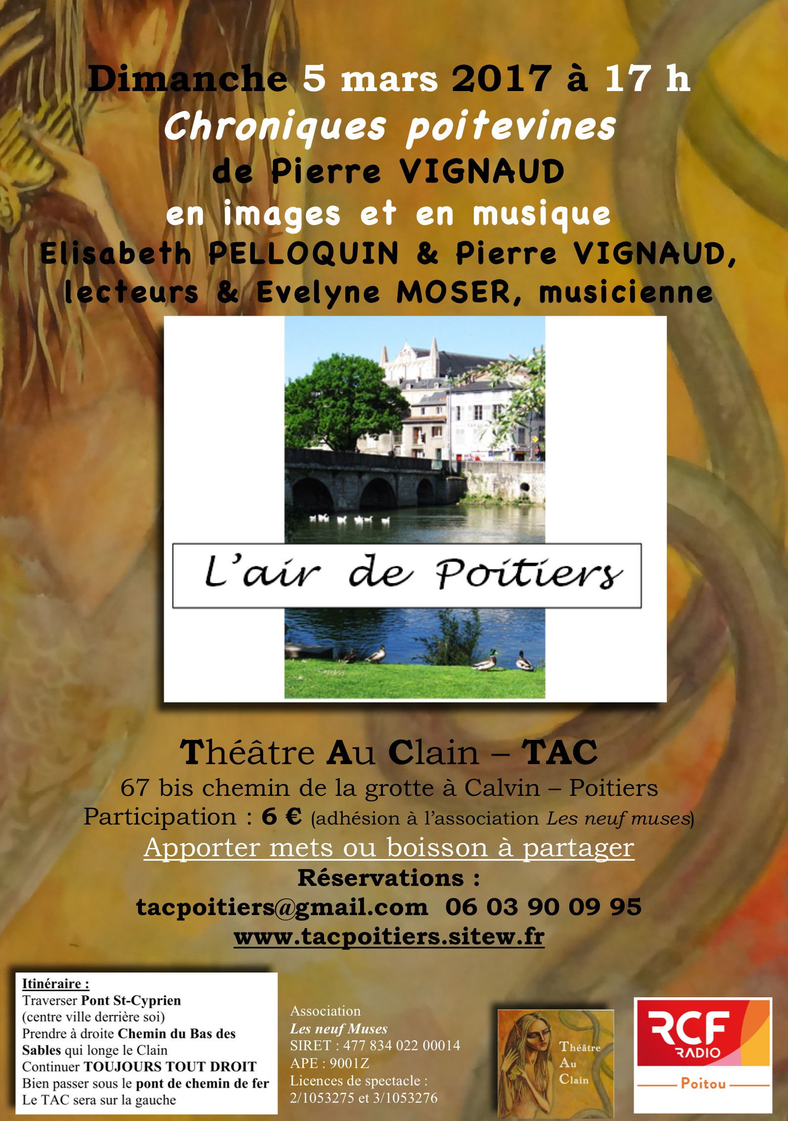 Chroniques poitevines afiche tac