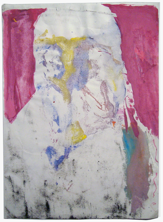 Buste sceptique, 2015
traces et encres