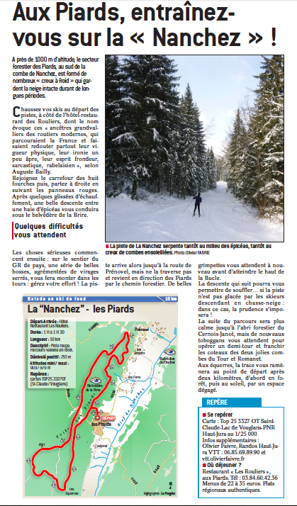 Ski de fond nanchez