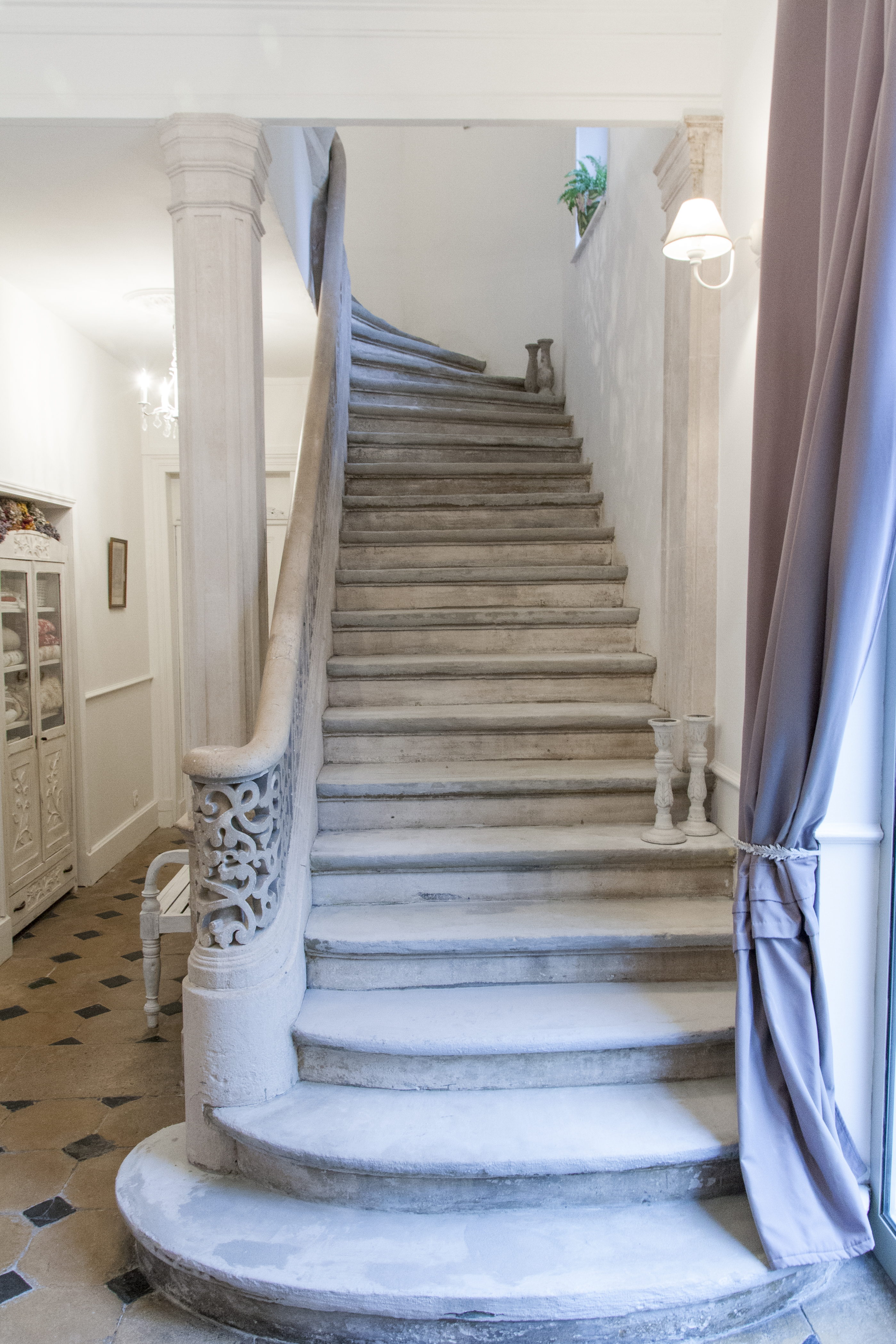 Escalier pierre