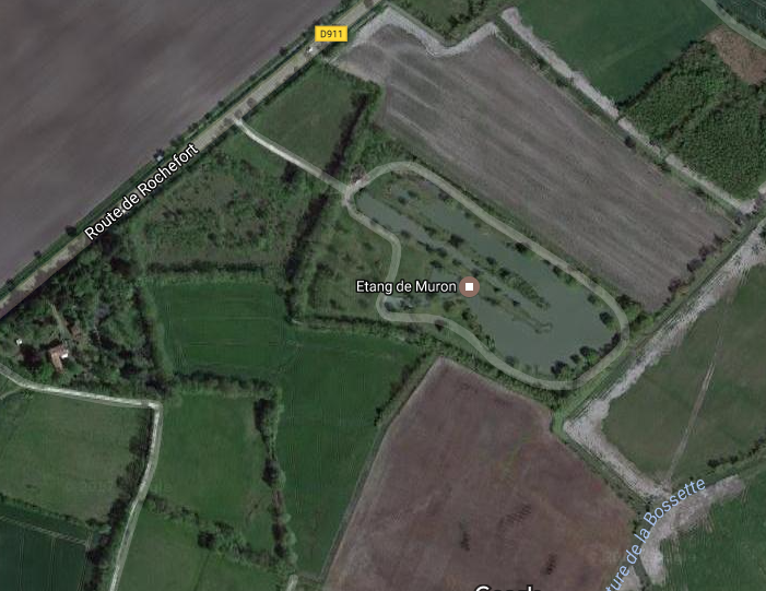 Etang de muron plan