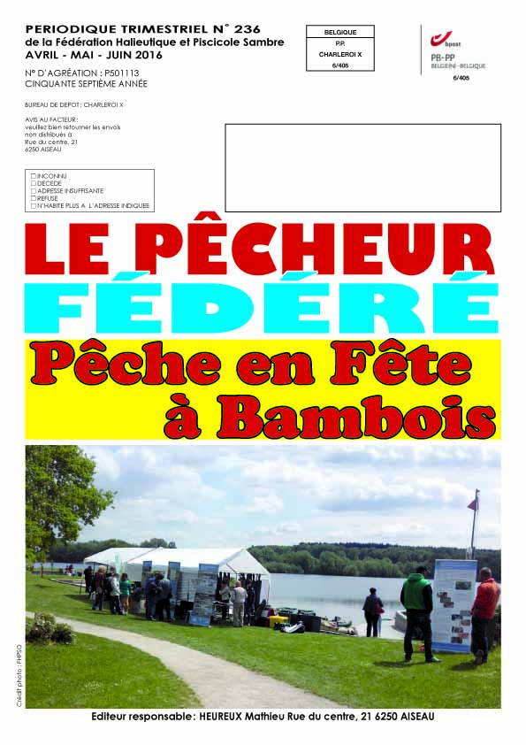 Pecheur Federe sambre federation peche