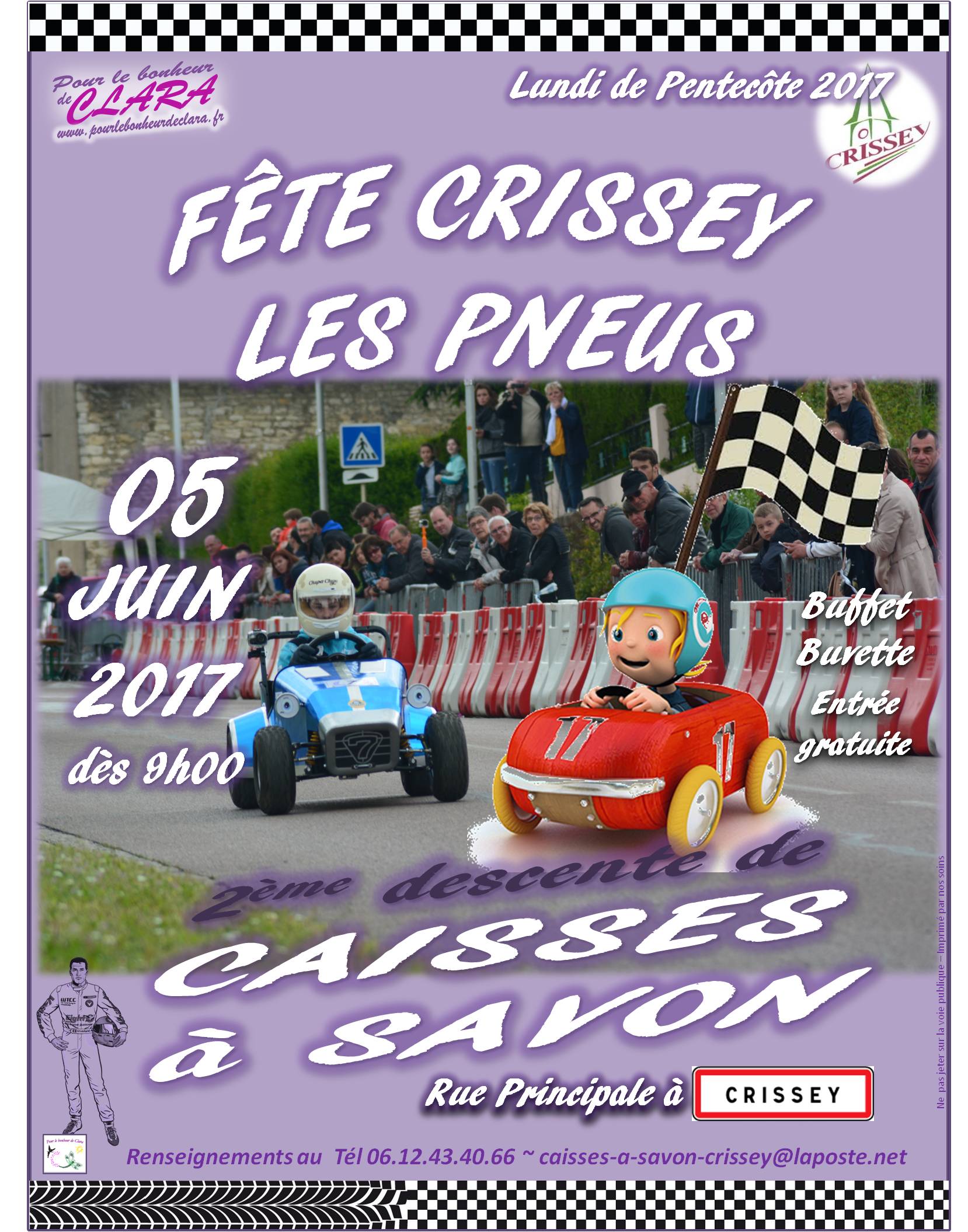 Affiche 2eme Caisses a Savon