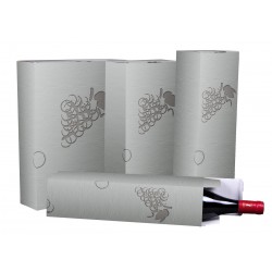 Etui berlin carton d cor gris effet b ton 2 btls