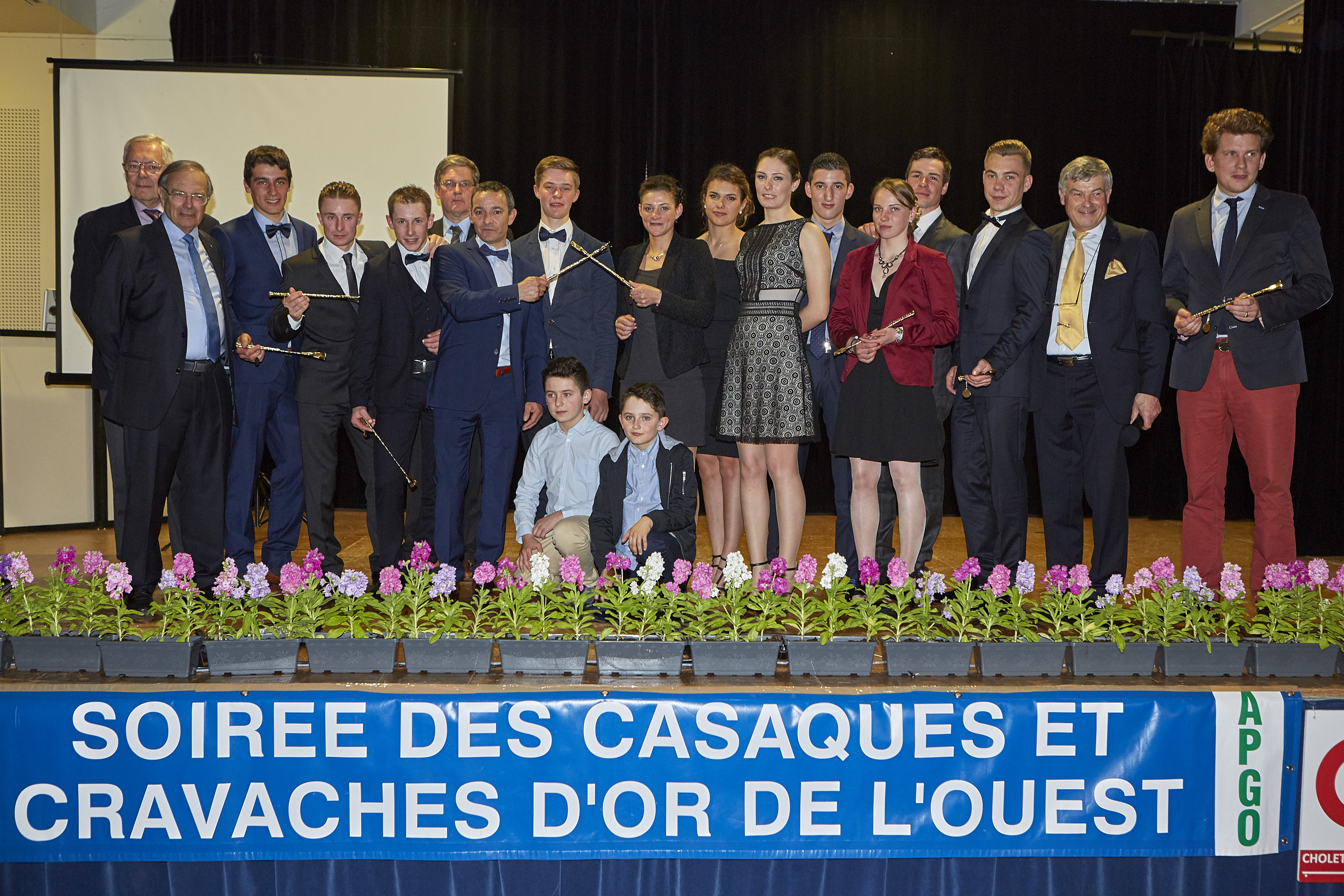 SOIRÉE CASAQUES ET CRAVACHES D'OR DE L'OUEST 2016
