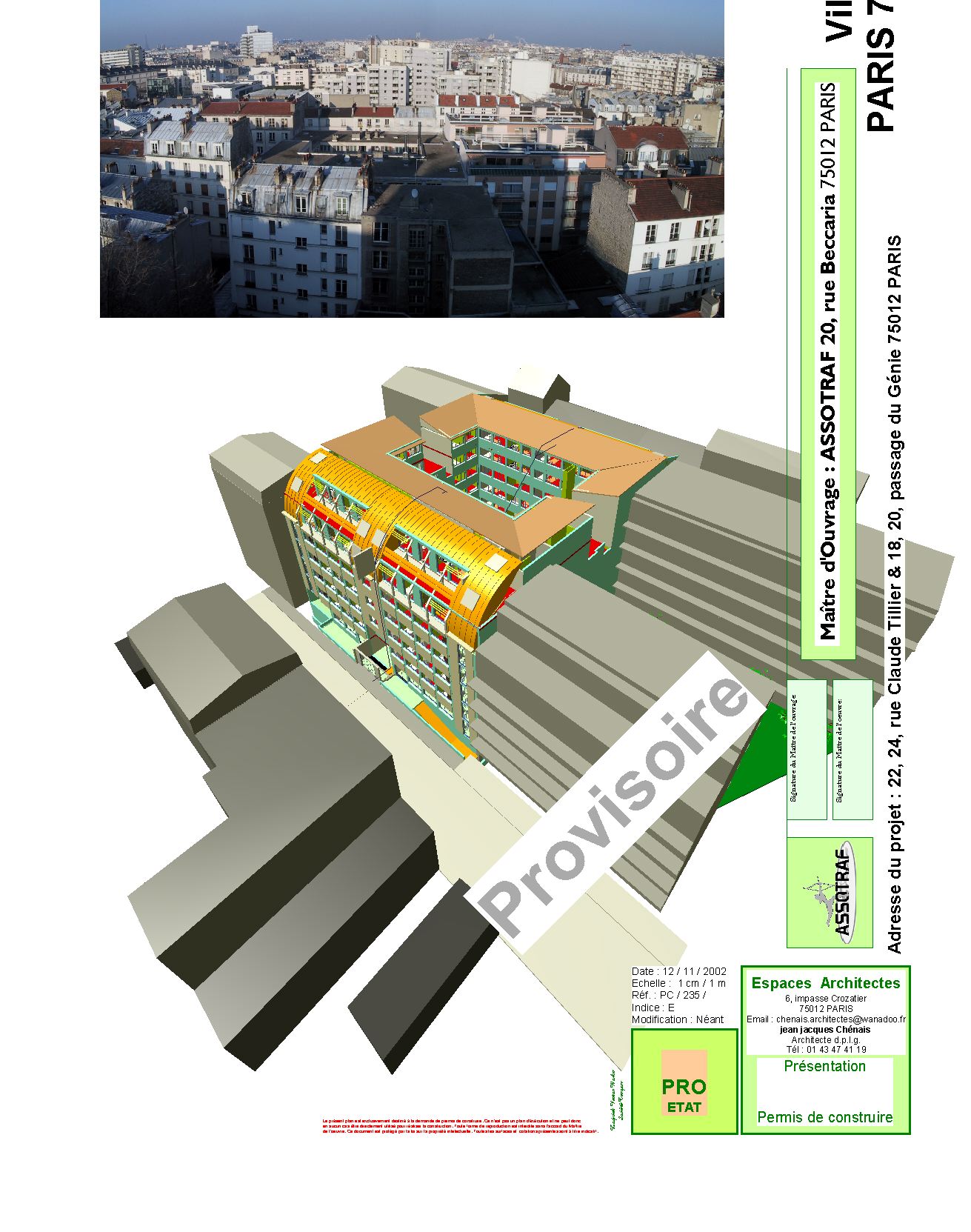 Volumetrie projet