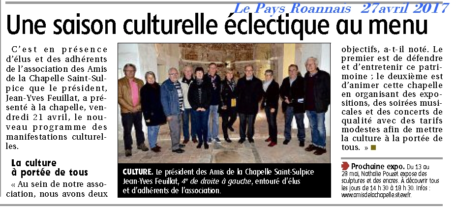 Le Pays 27 avril 2017