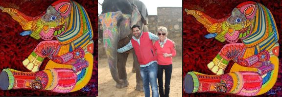 Elephant chauffeur en inde du nord www chauffeurinde in bharat kumar tour gun hill mussorie