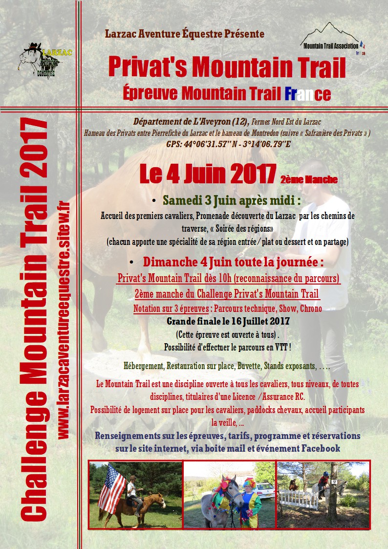 Affiche Mountain Trail manche2