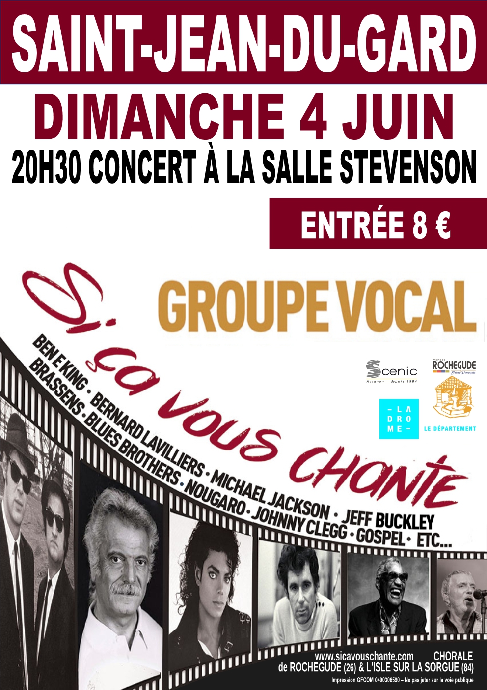Affiche saint jean du gard a4