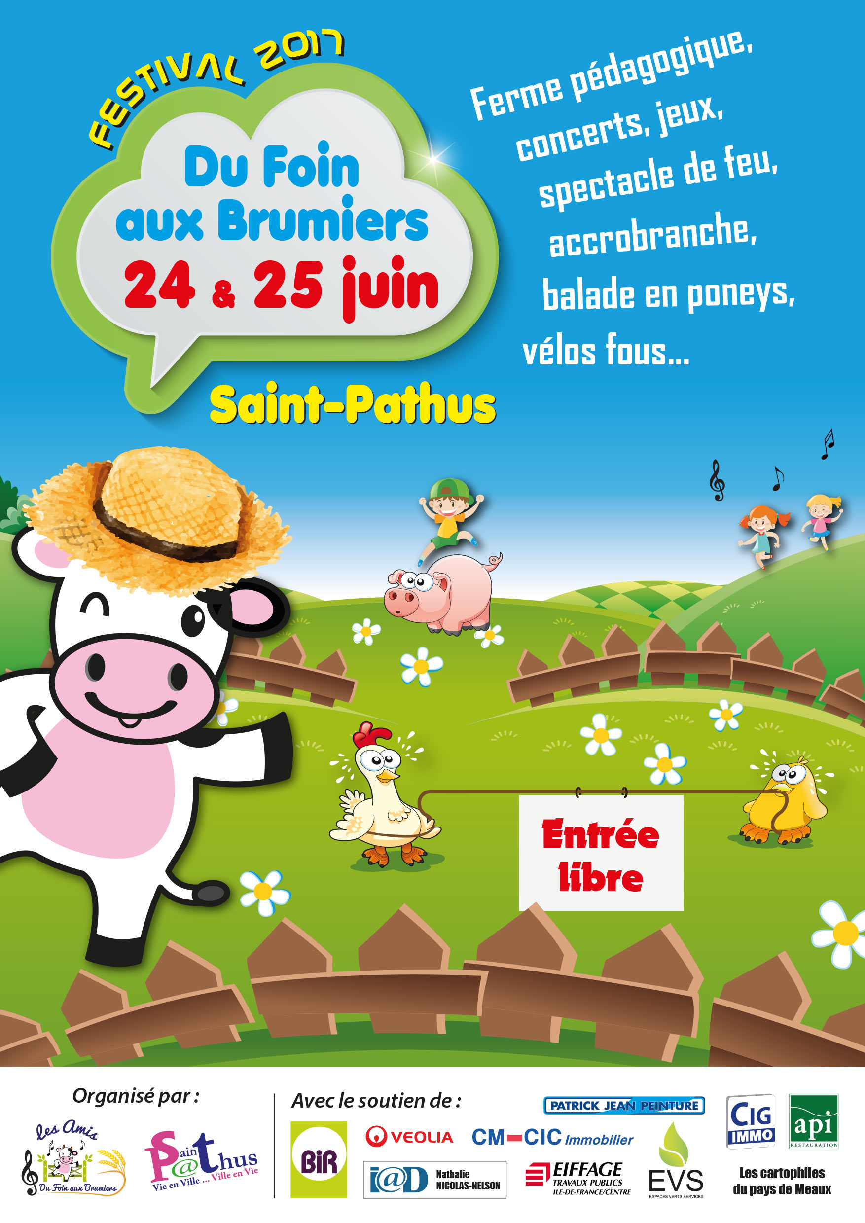Affiche foin aux brumiers 2017