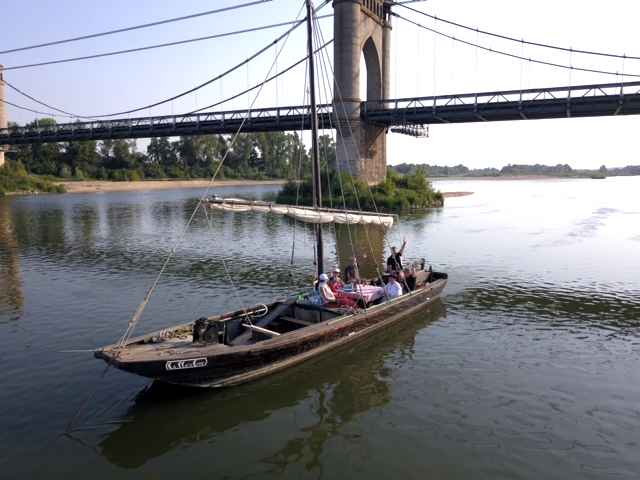 Balade de Bréhémont à Langeais
selon niveau de la Loire...
