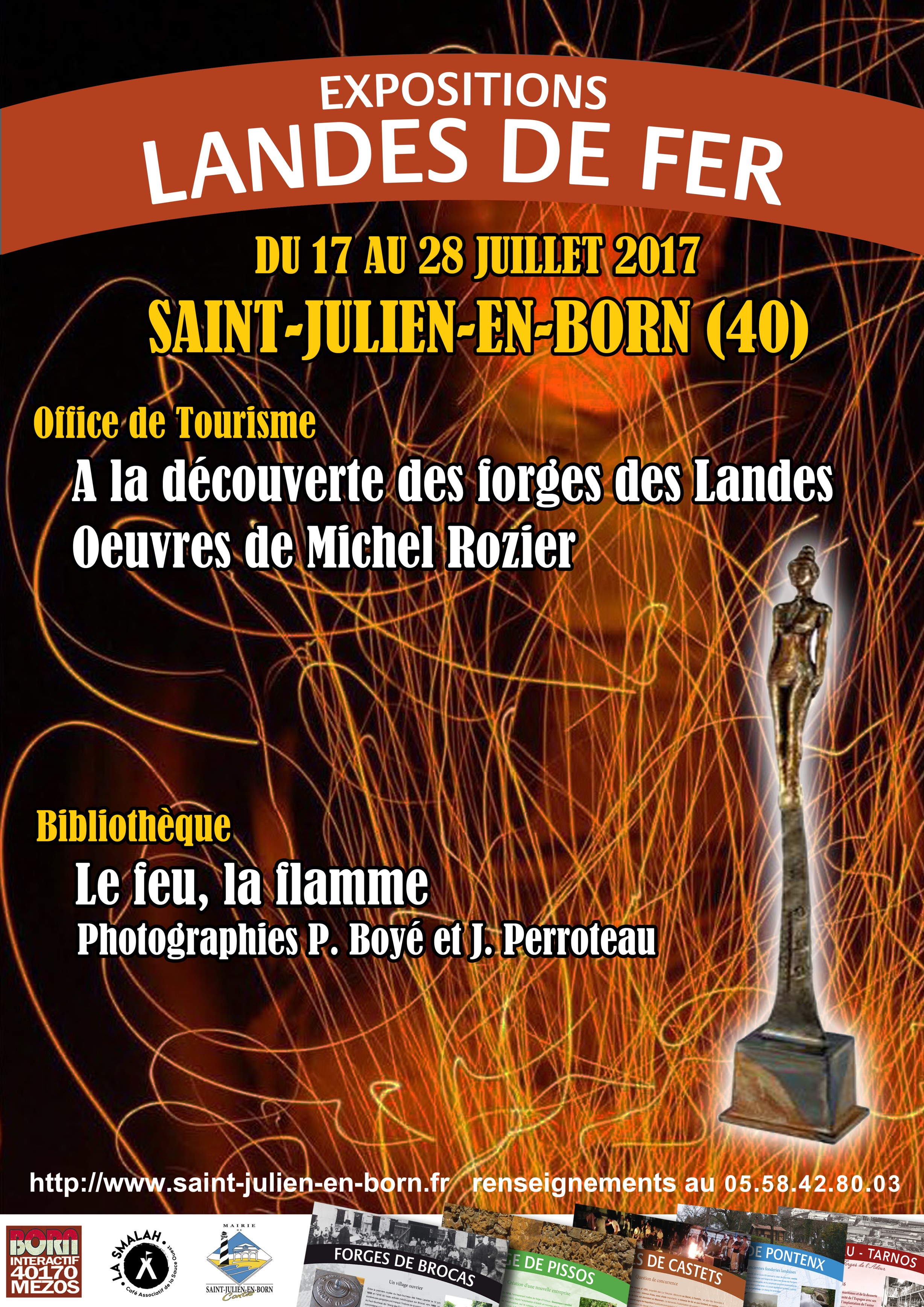 Affiche expositions saint julien p
