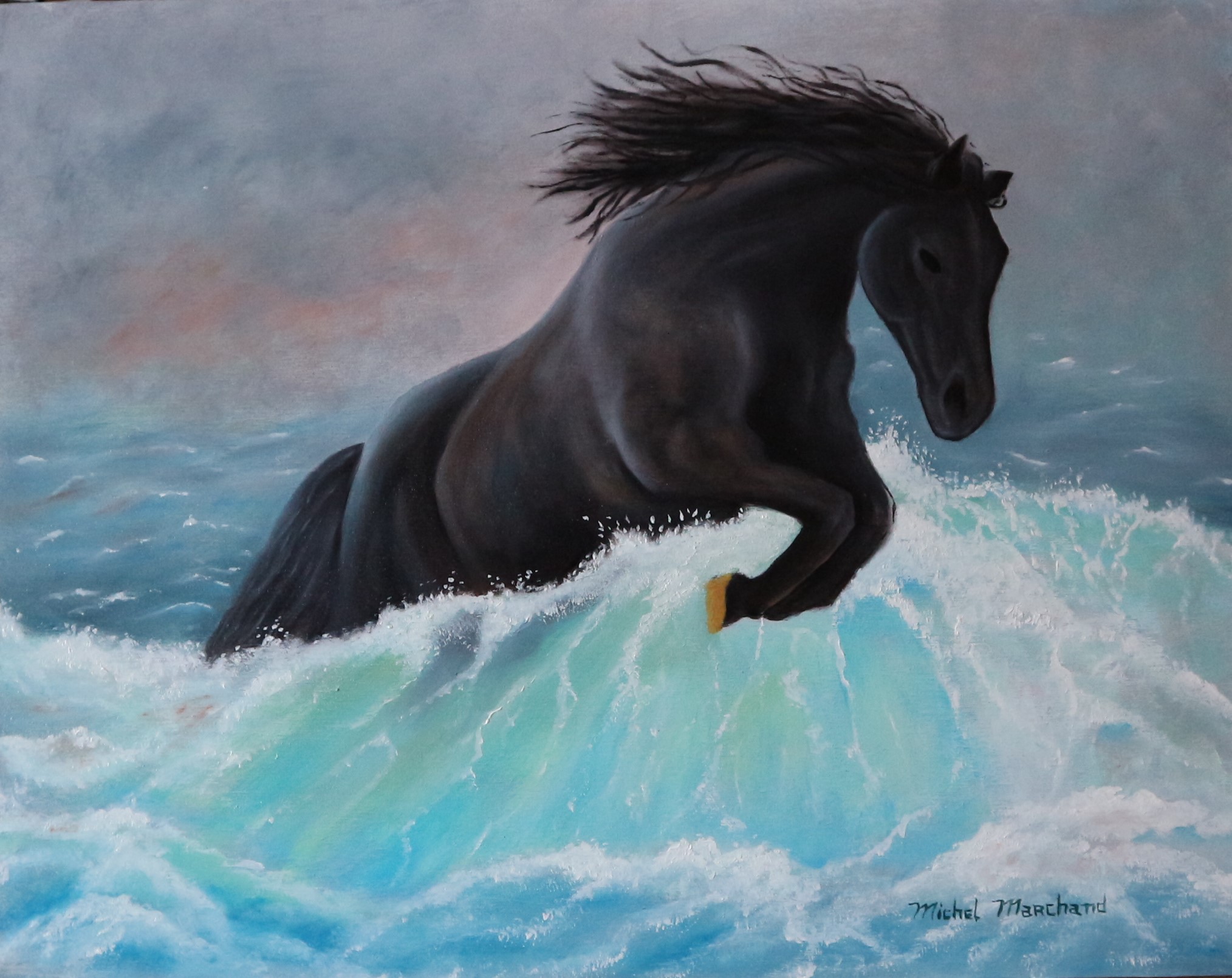 Cheval joyeux