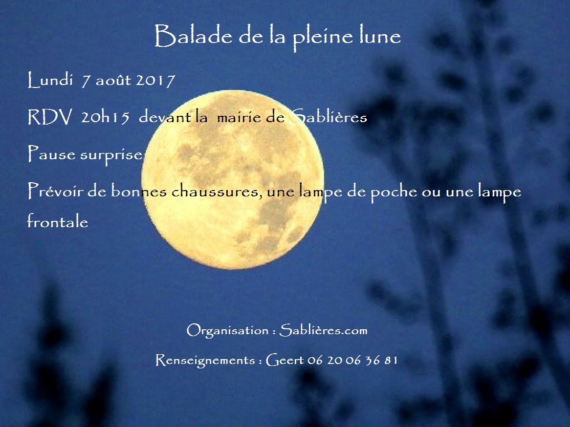 Balade de la pleine une