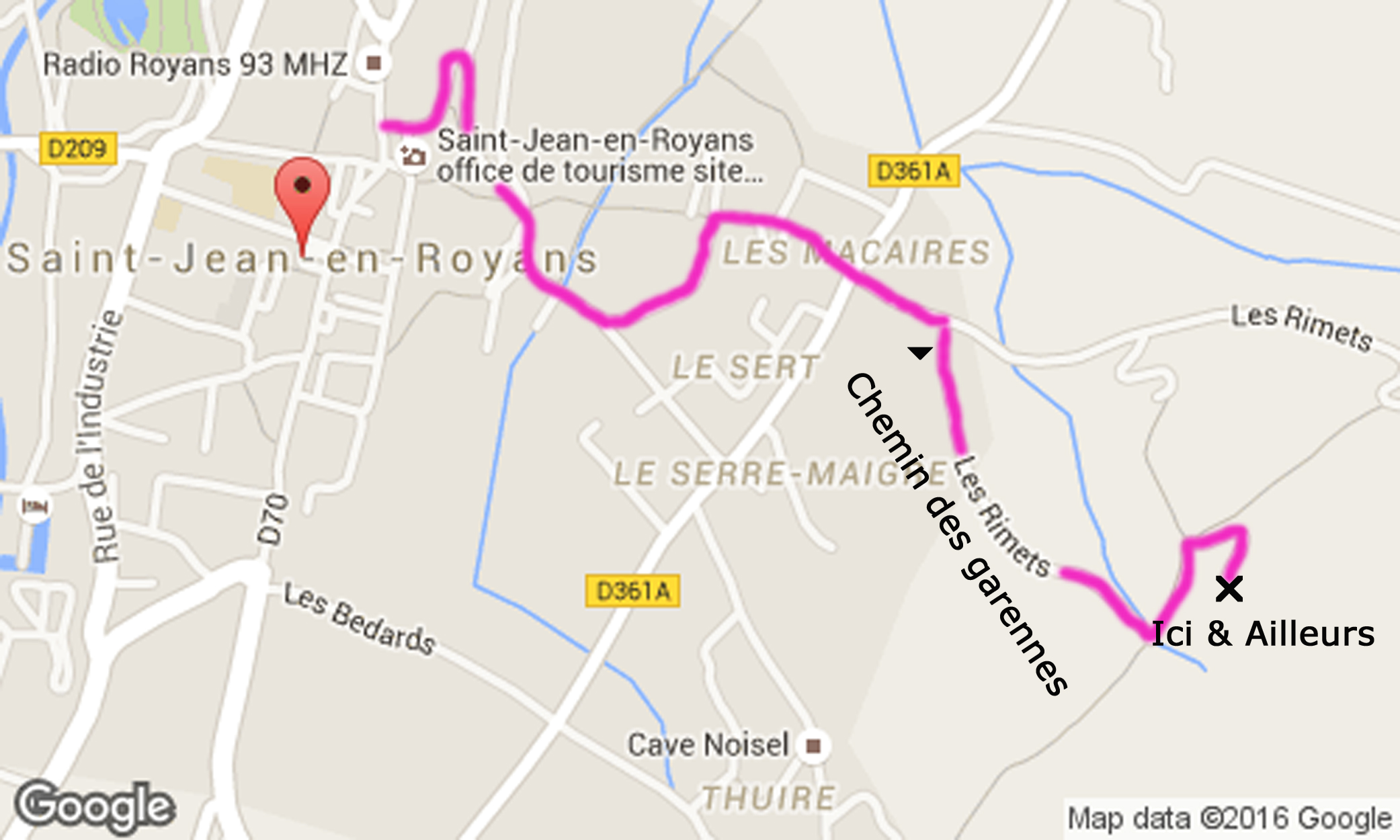 Carte St Jean