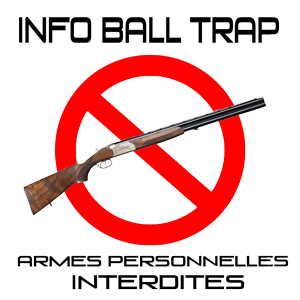 Armes personnelles interdites