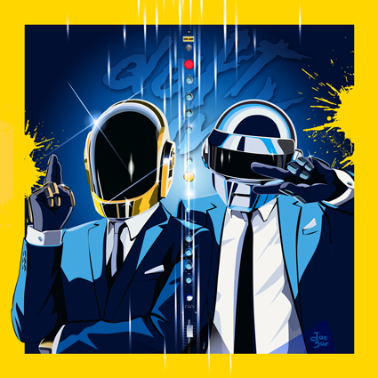 Daft punk 10x10