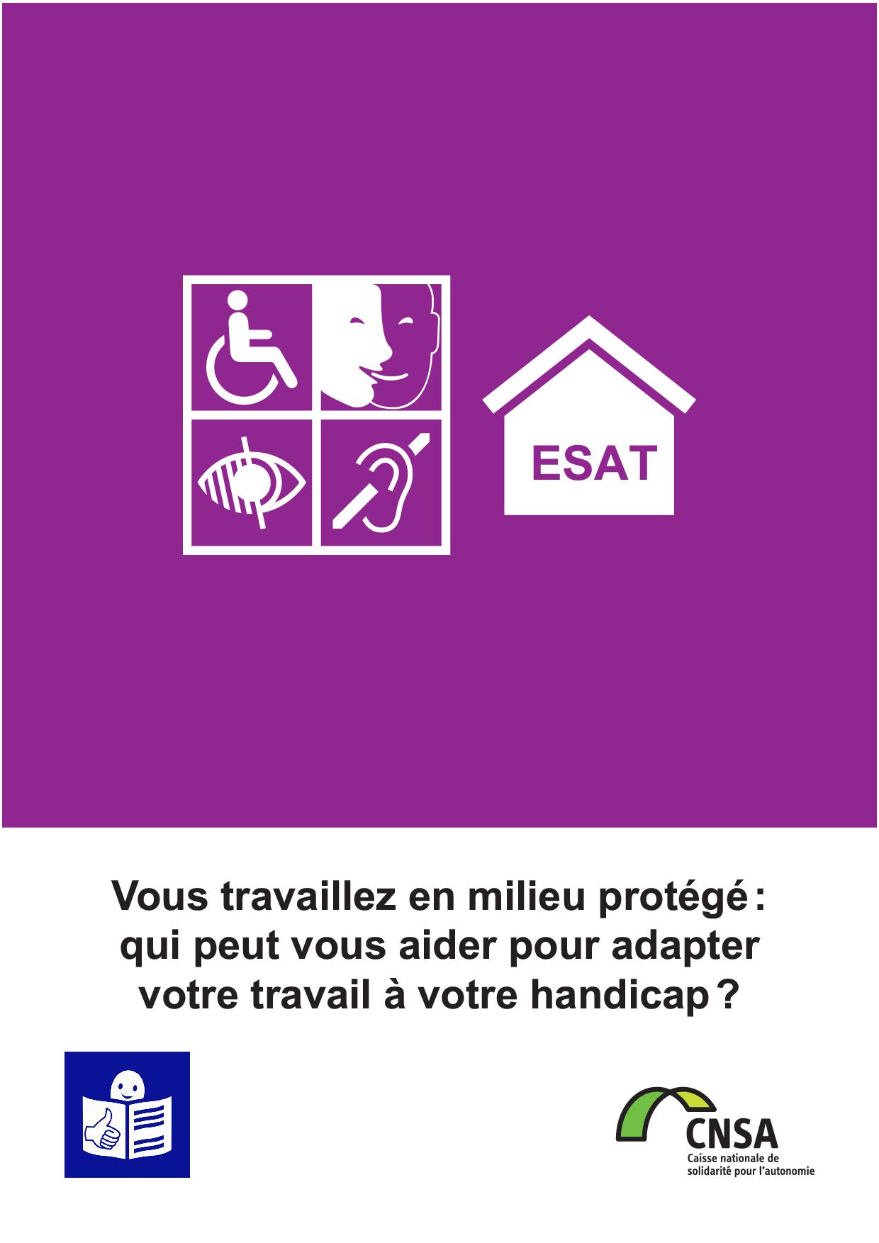 Cnsa fiche facilealire enmilieuprotege adaptervotretravail