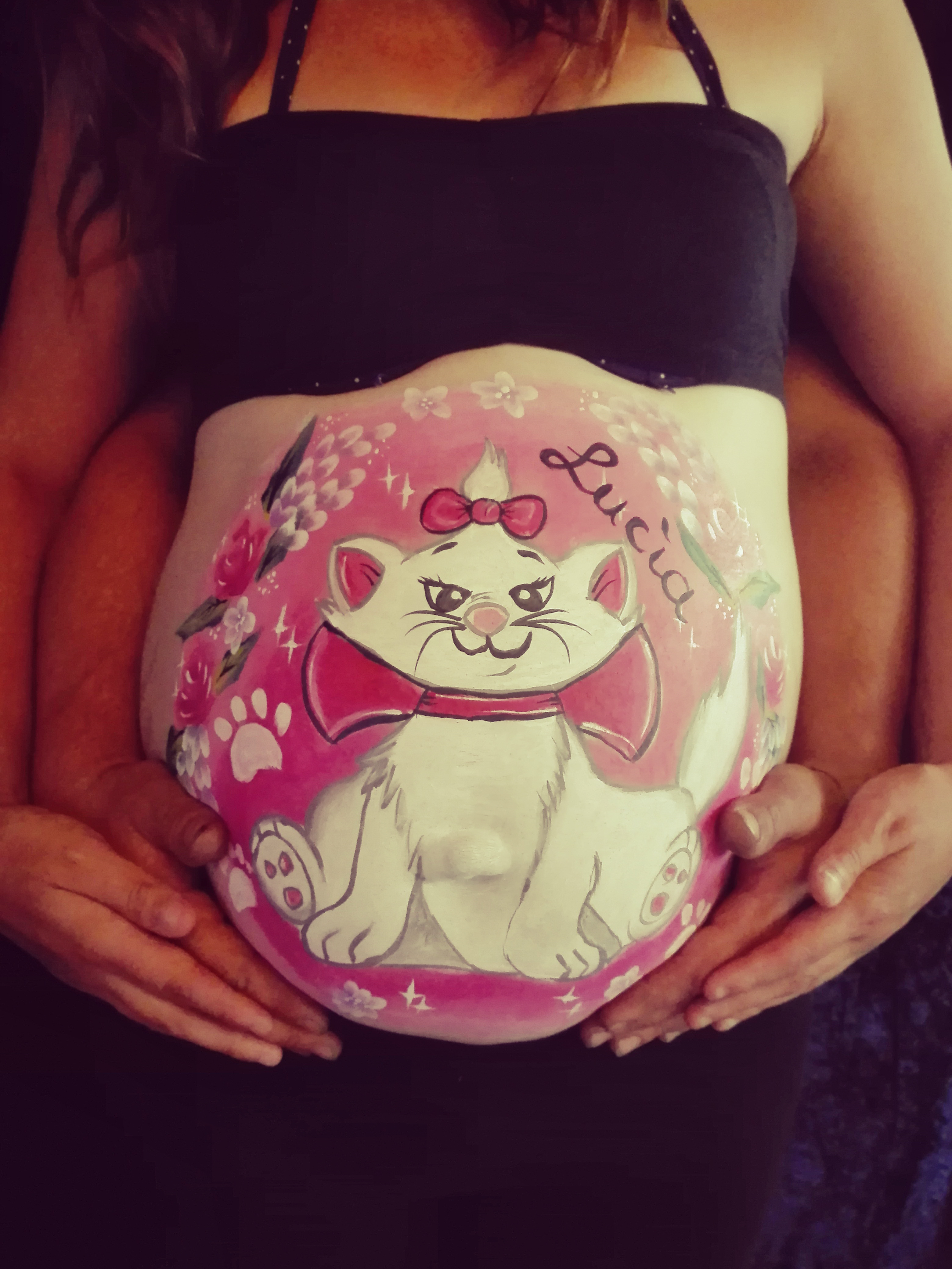 Belly painting Mme GUERIN 004