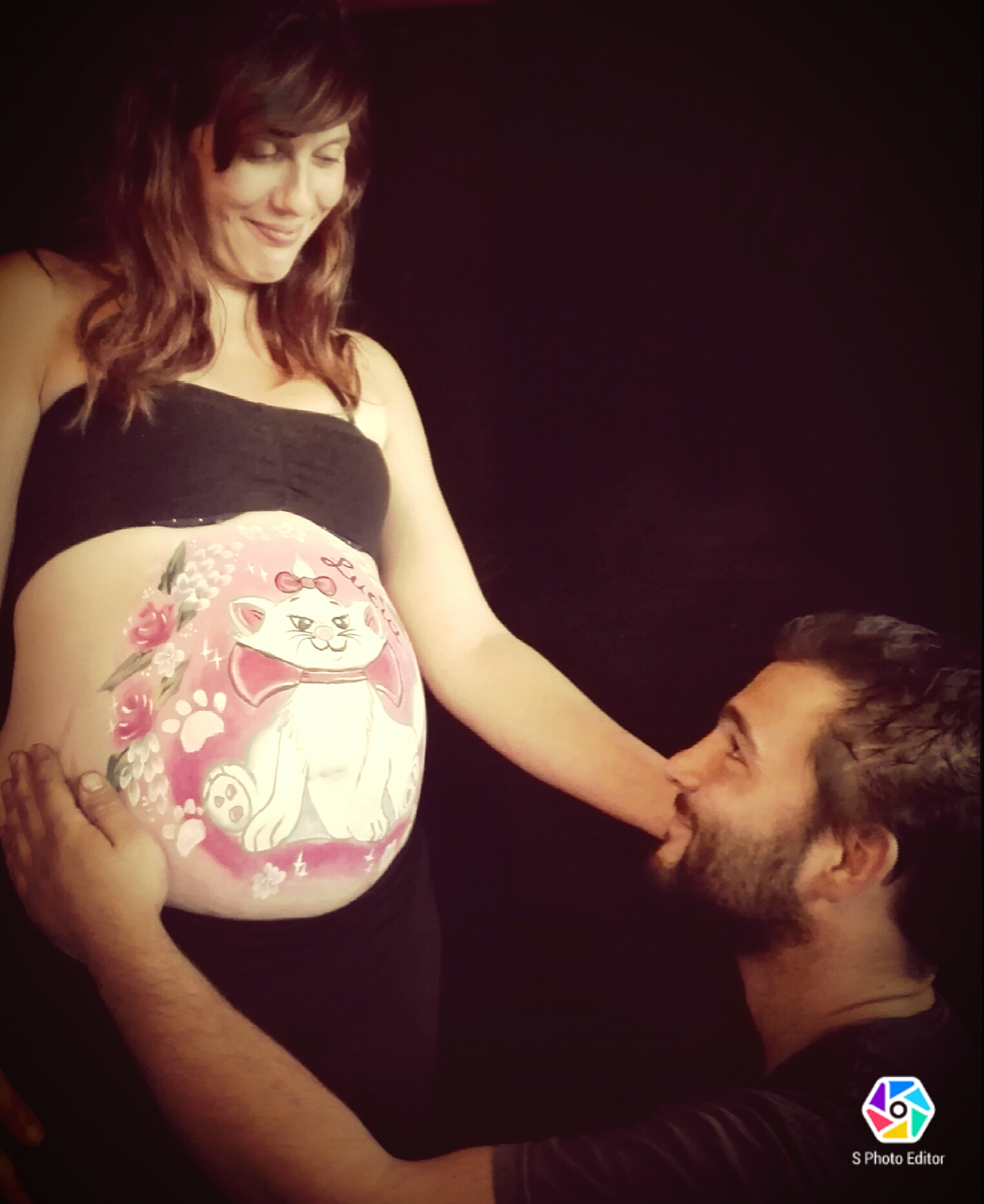 Belly painting mme guerin 016