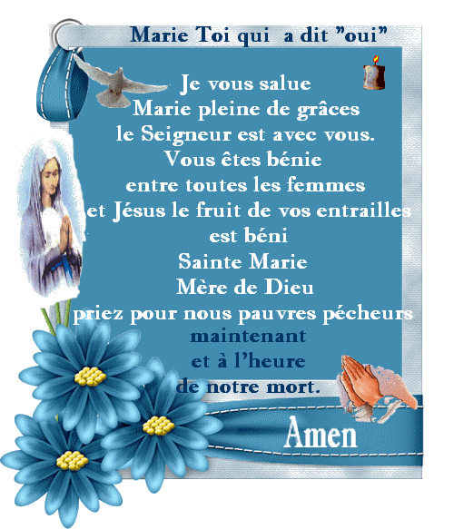 Priere a marie