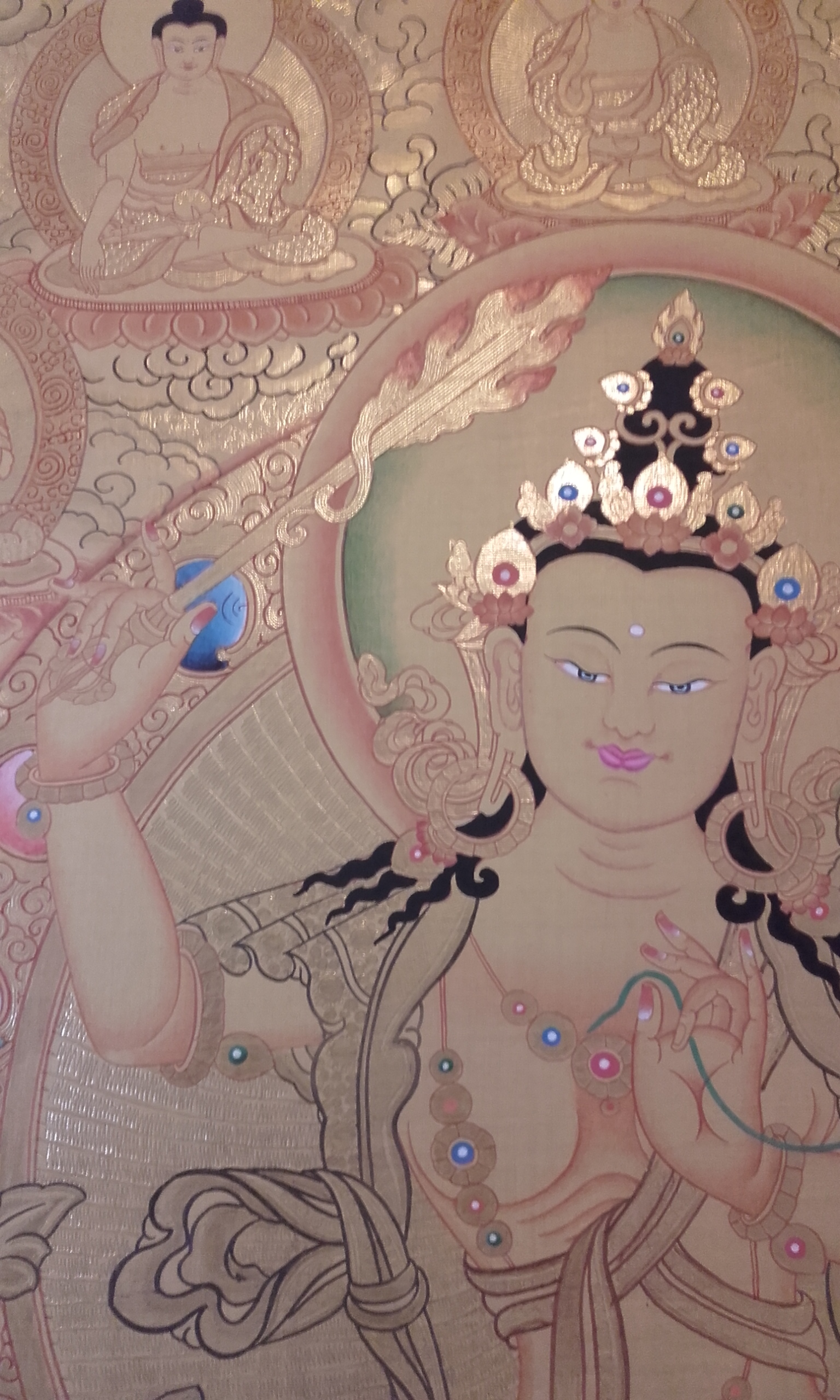 Manjushri or 47x63 de tail 2