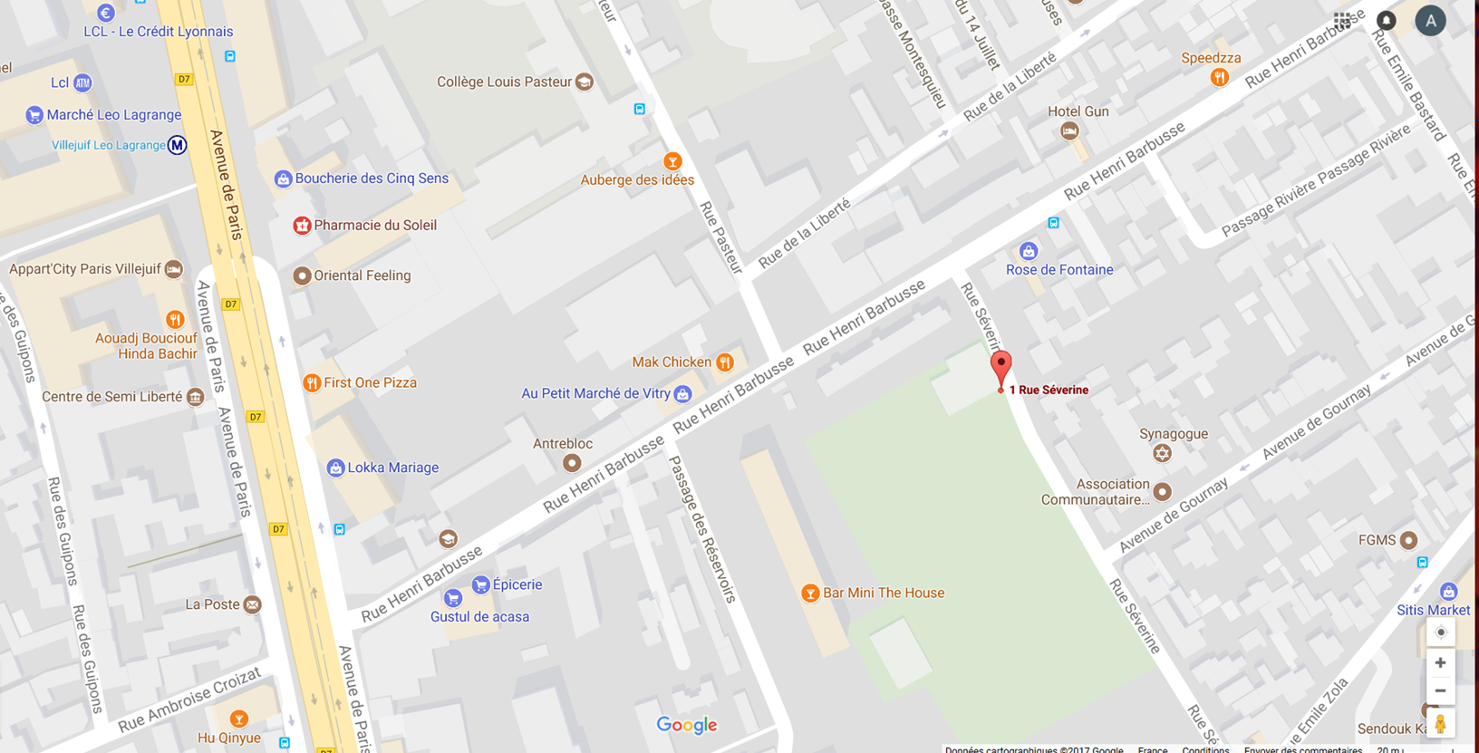Plan001 1 rue severine