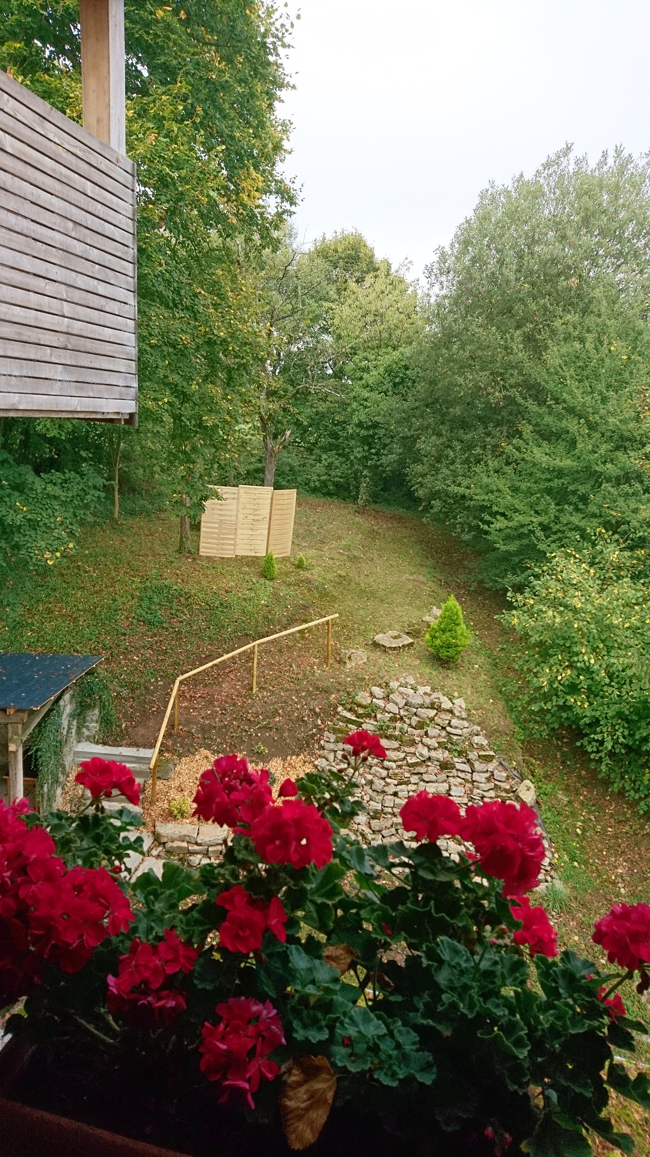 vue de la fenêtre de la chambre Nature