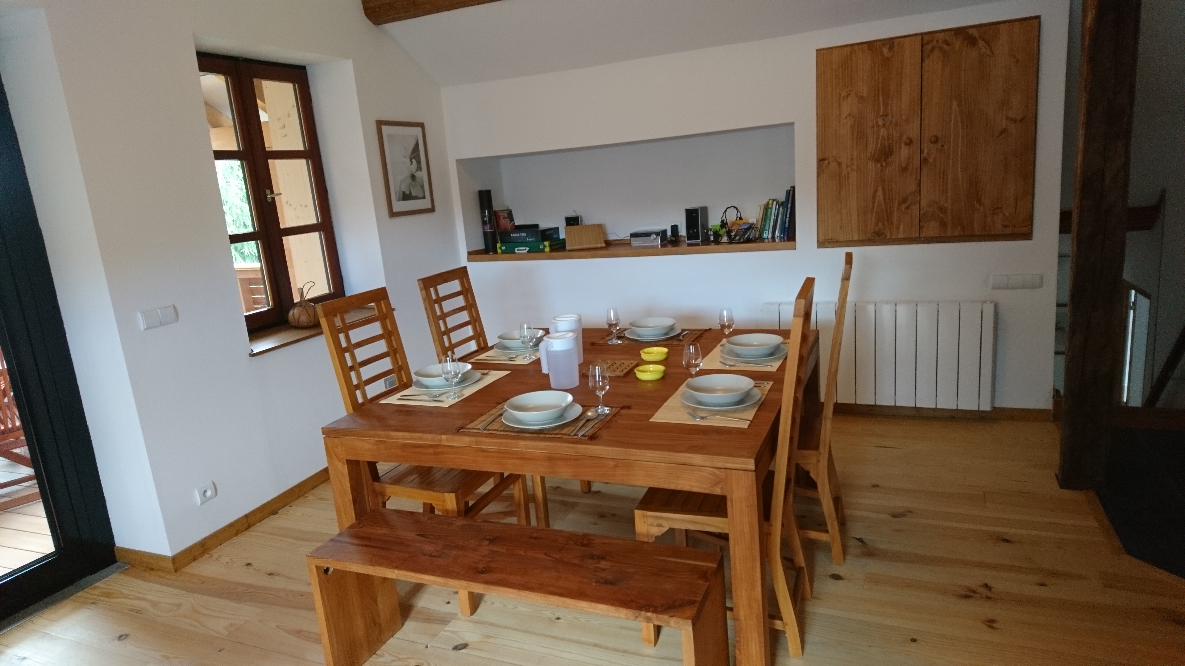 Table de salle à manger 6 à 8 personnes 