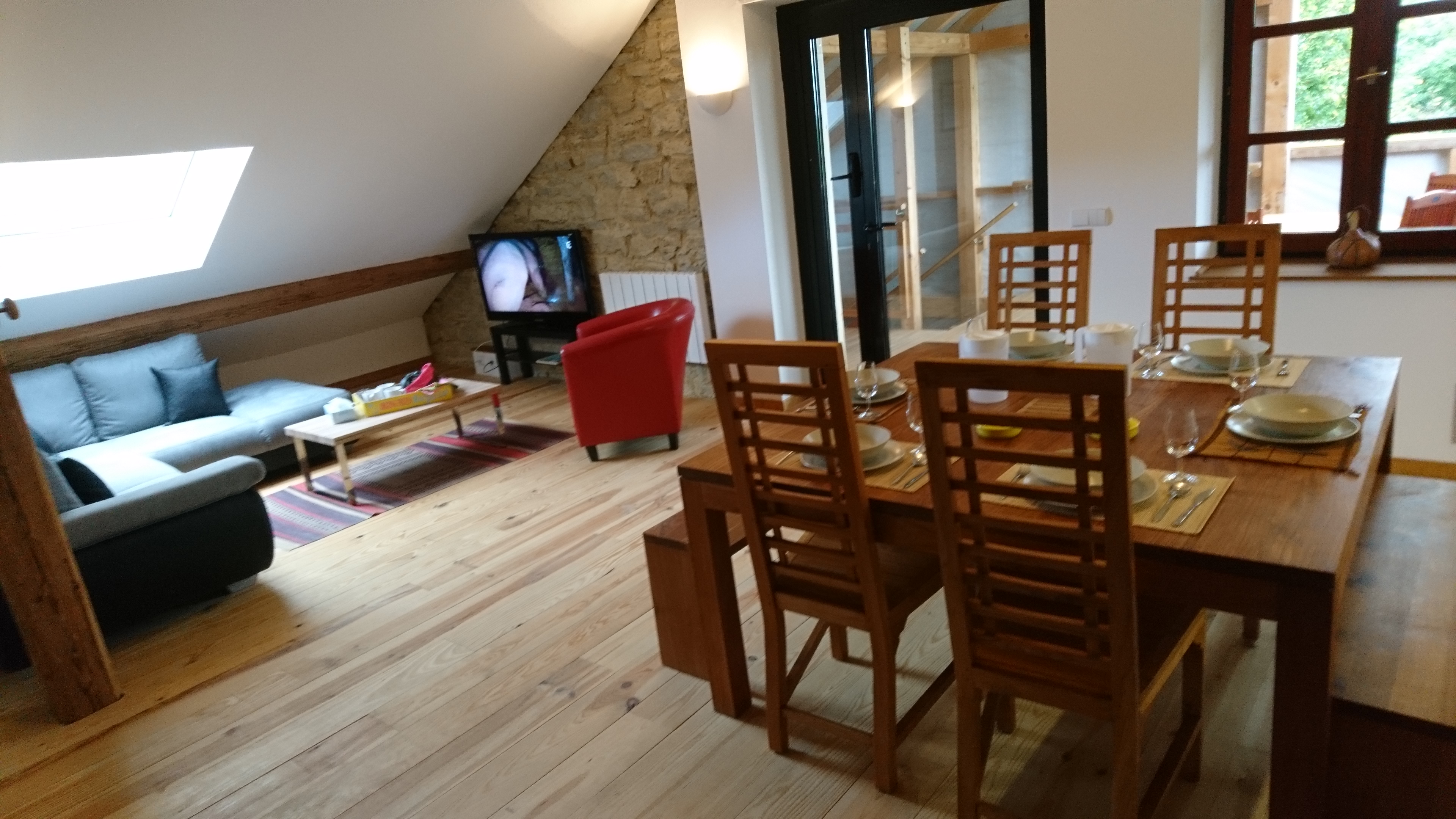 Une pièce de vie de 40 m2