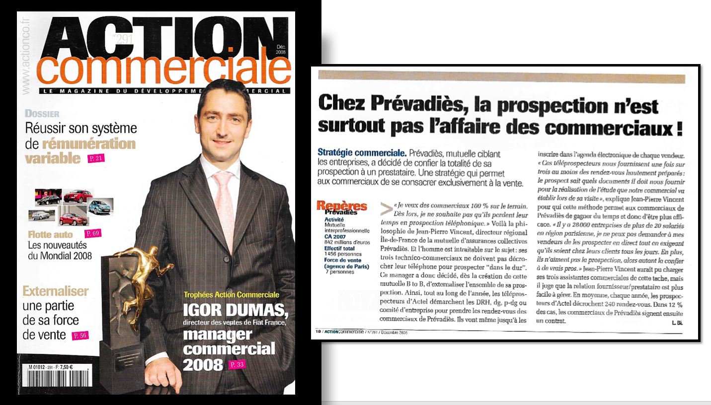 2008 action commerciale