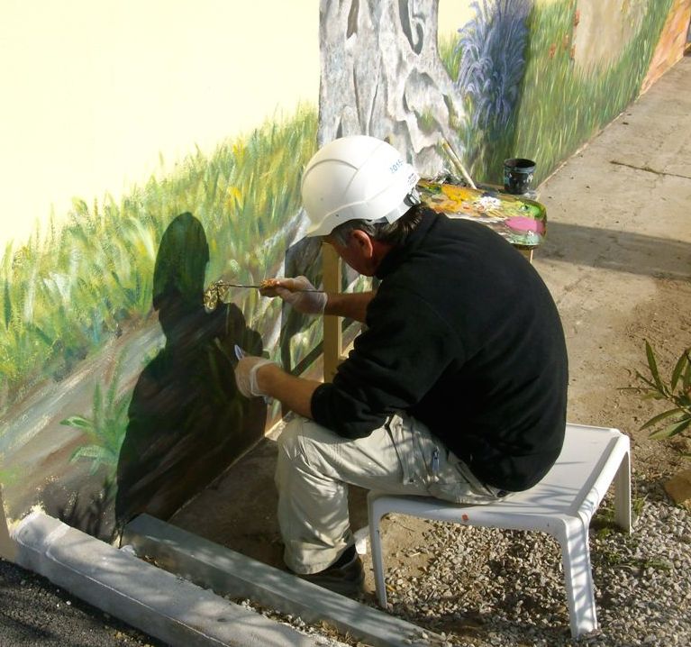 Fresque murale dcns 4