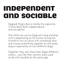 Extrait Eggman independant and