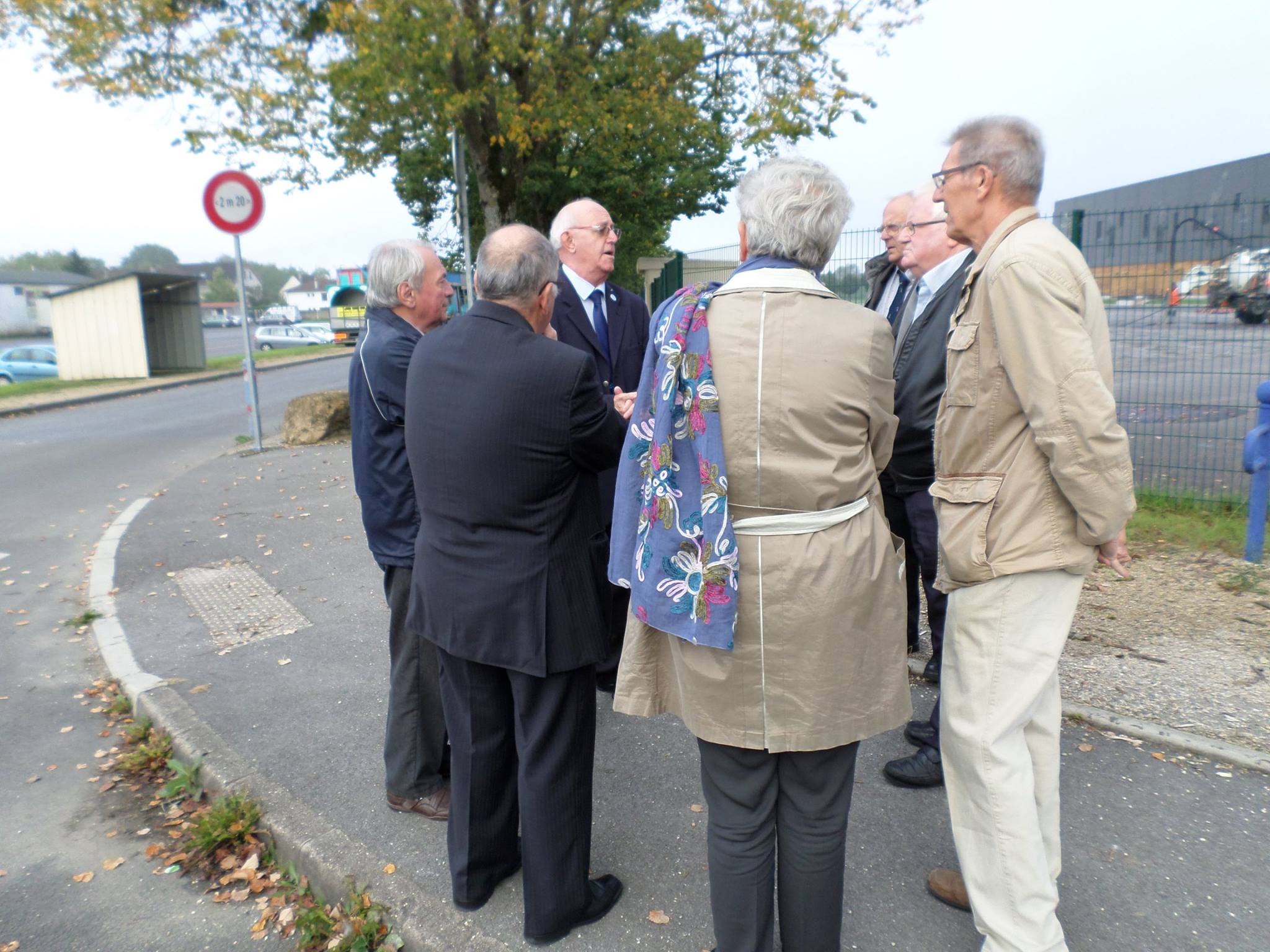 Arrivee parc des expos