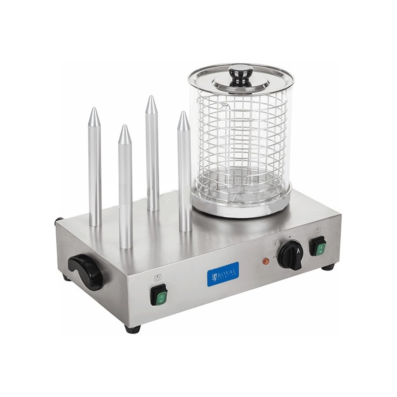 Location animation culinaire machine a hot dog 4 plots rchw 2300 royal catering