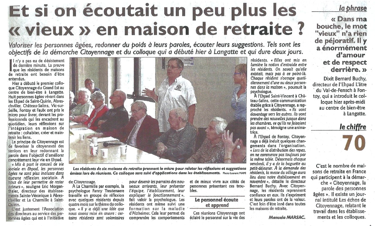 Colloque citoyennage article