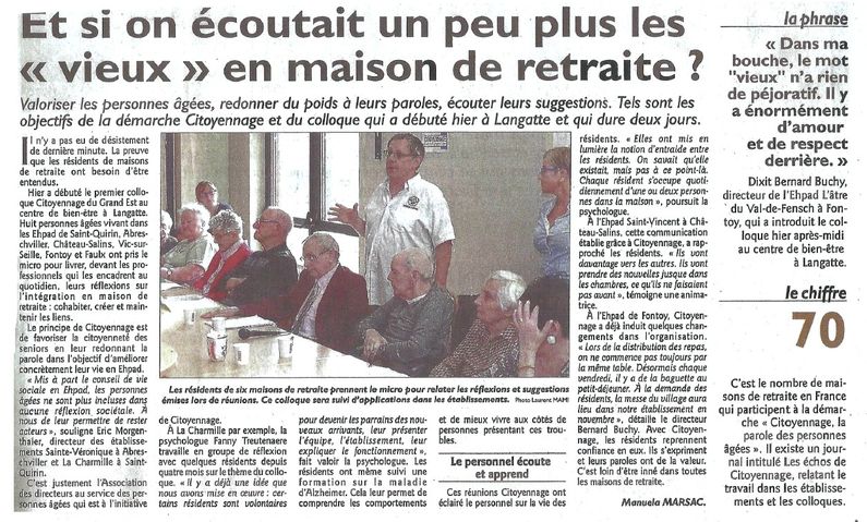 Colloque citoyennage article