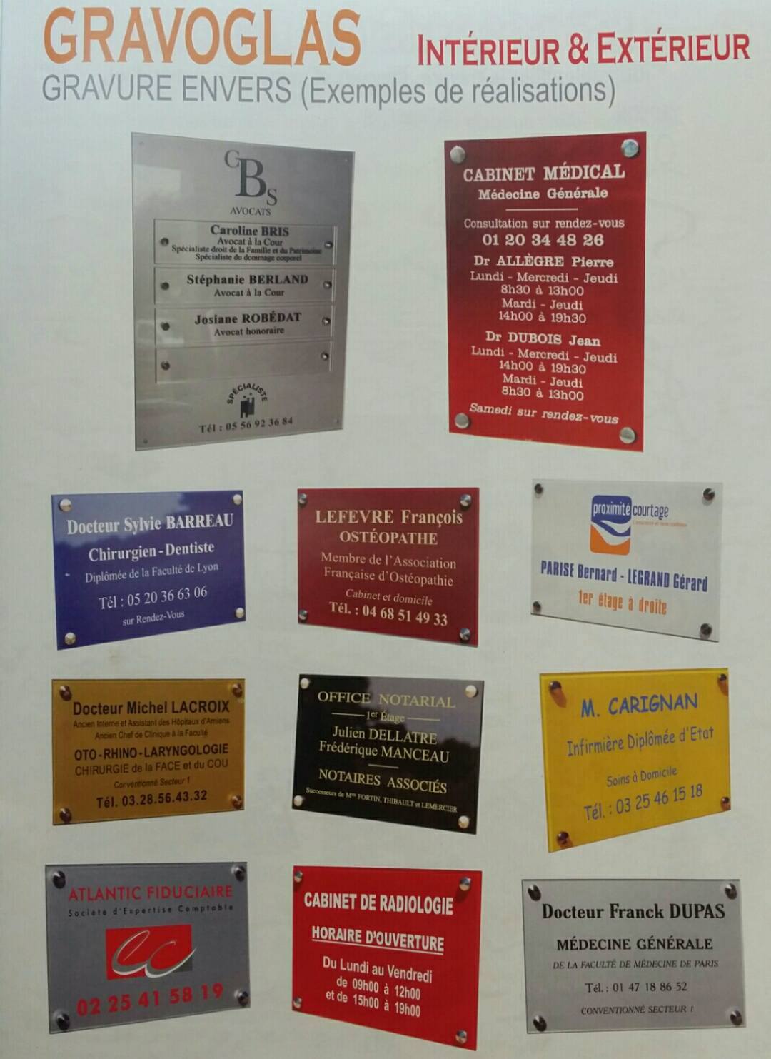 Plaques 2