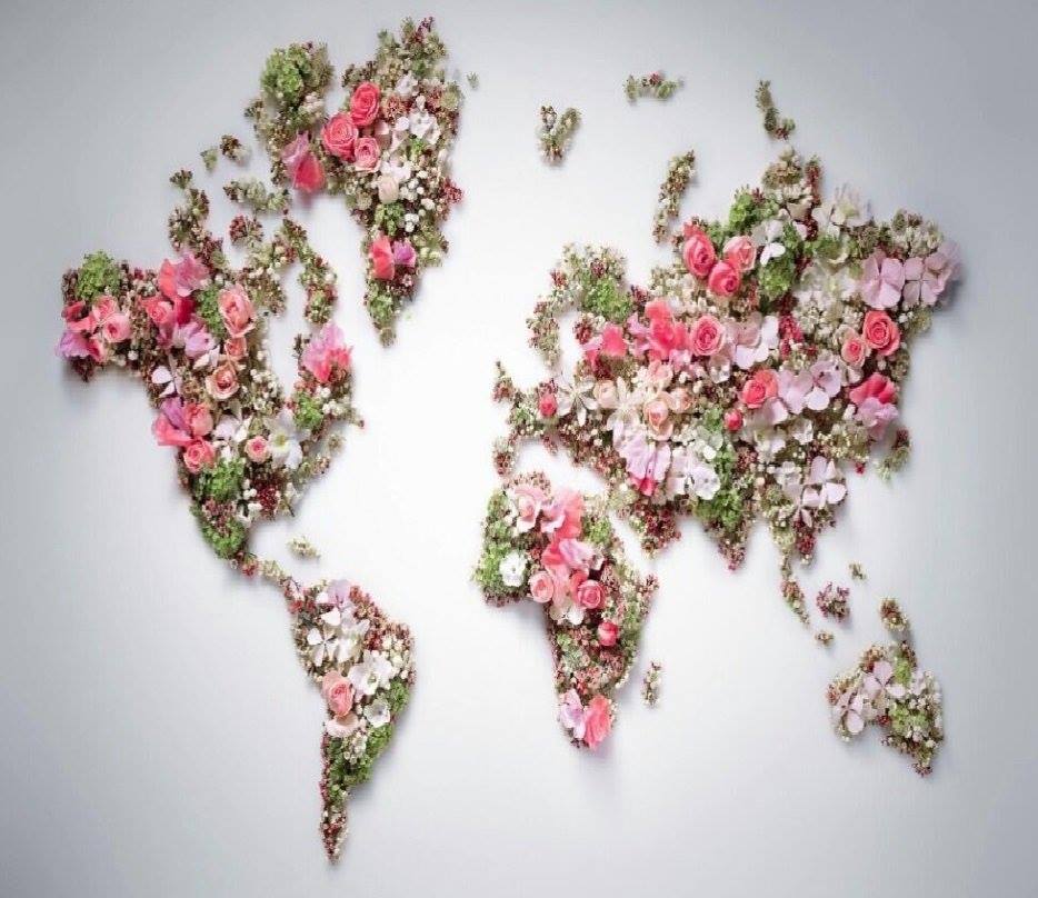 Monde fleuri