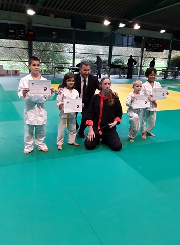 Petits samourais 2017 avec Saeid et Guilhem