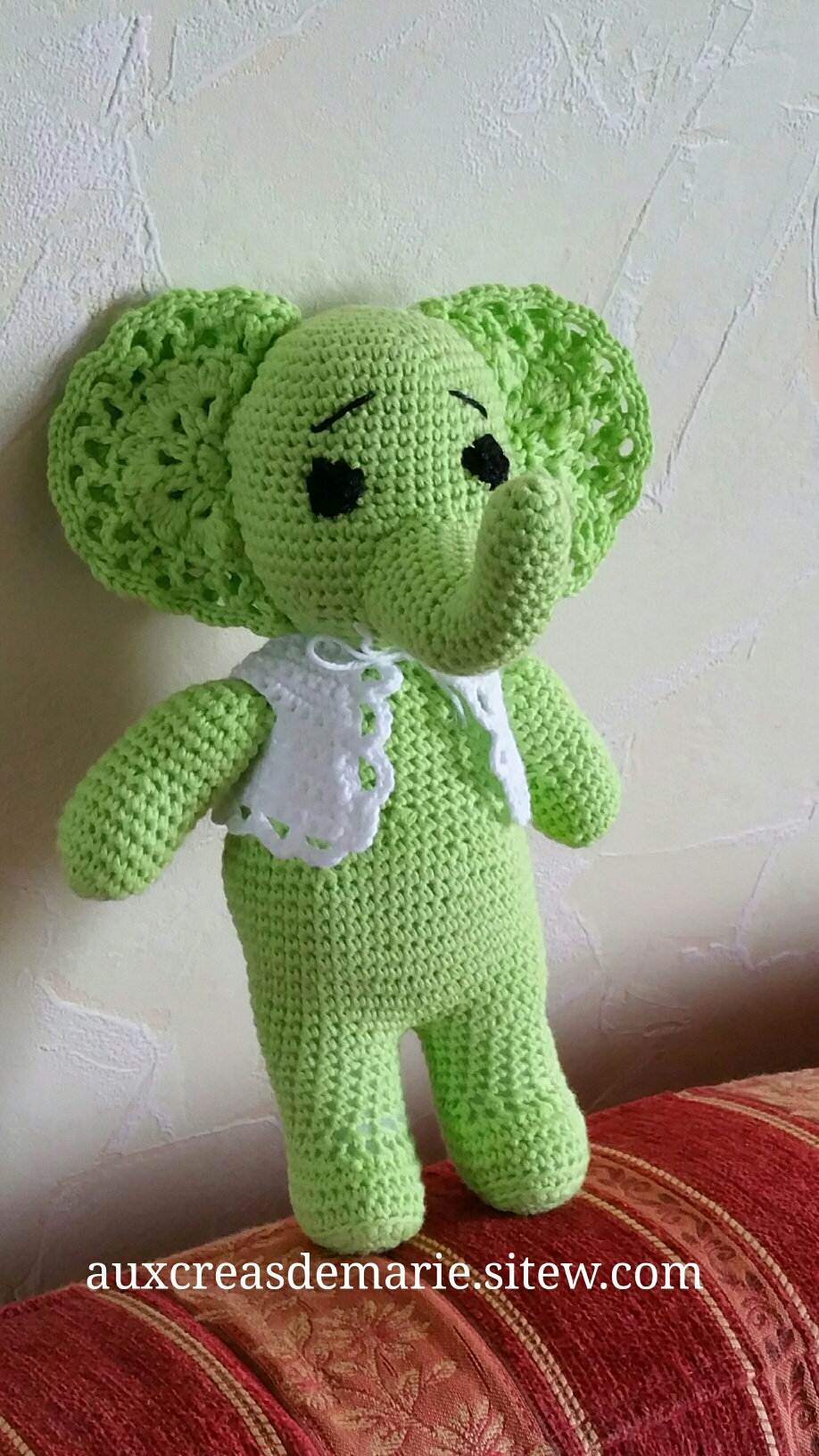 Ma doudou verte 30cm 12 euros